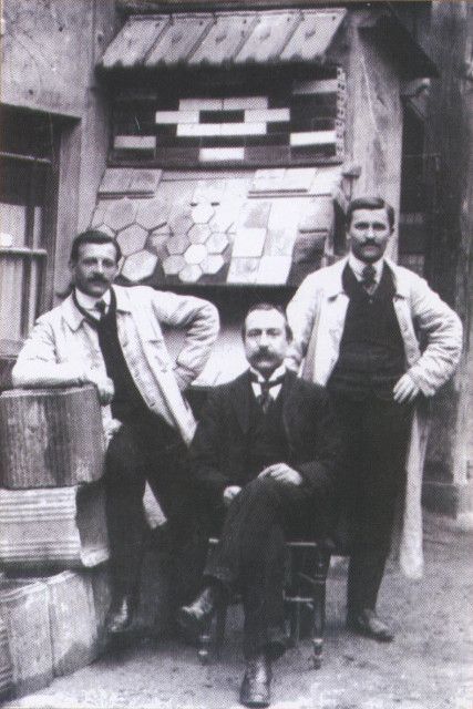 Gustave Carré et son équipe
