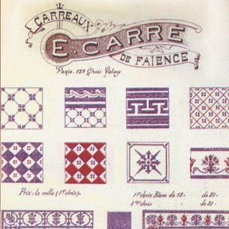 Catalogue board Square