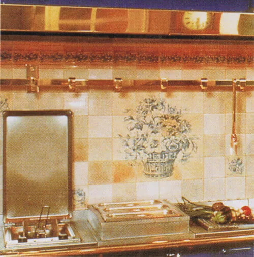 Cuisine motif Pompadour