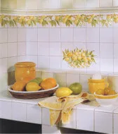 COLOMBIERE décor CITRONS