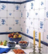 AQUARELLE décor MAJOLIQUES