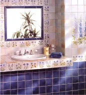 COLOMBIERE décor DELPHINIUM